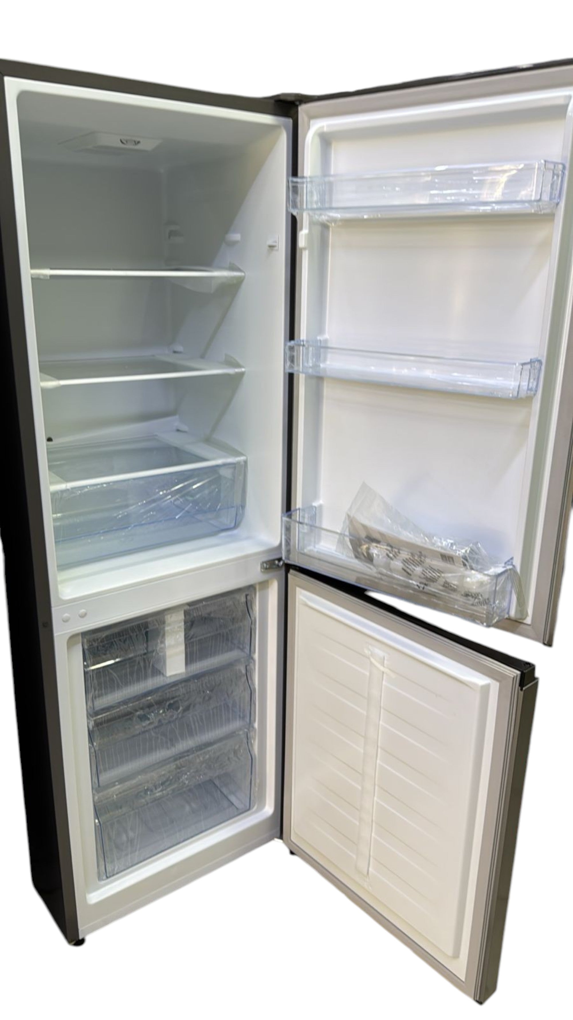 Hisense REF226DR 230L Bottom Freezer Refrigerator – Silver