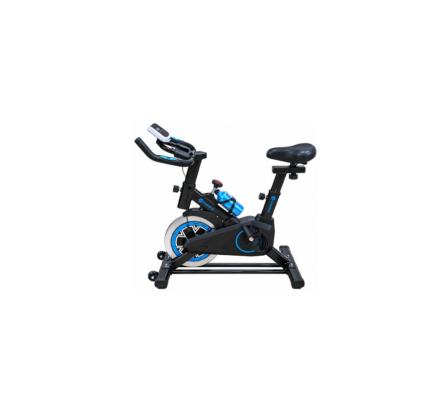 Euromax EM-S500B Indoor Exercise Spin Bike – Black & Blue