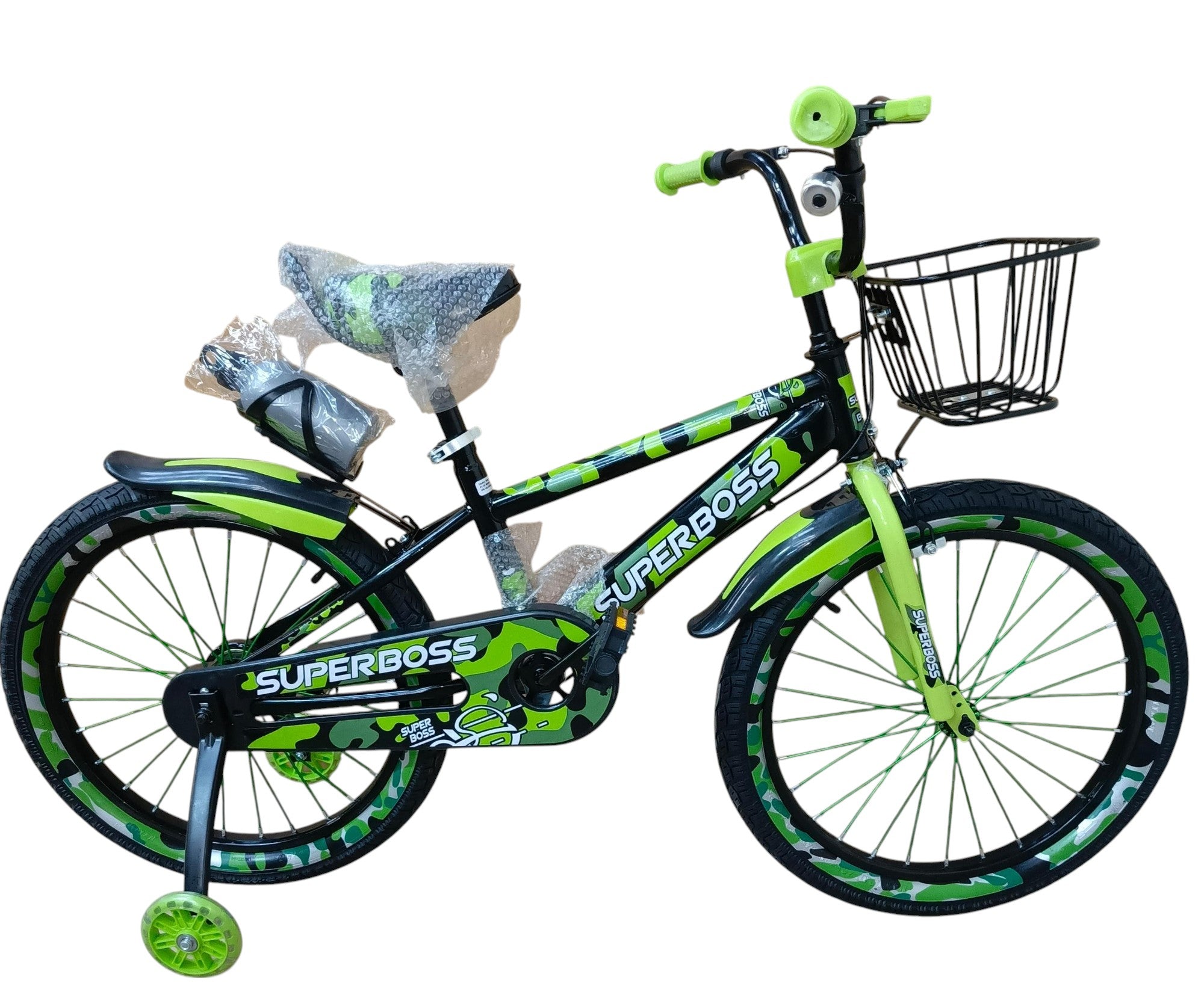 Flowered Superboss Kid's Bicycles With Bottle holder  Size 20