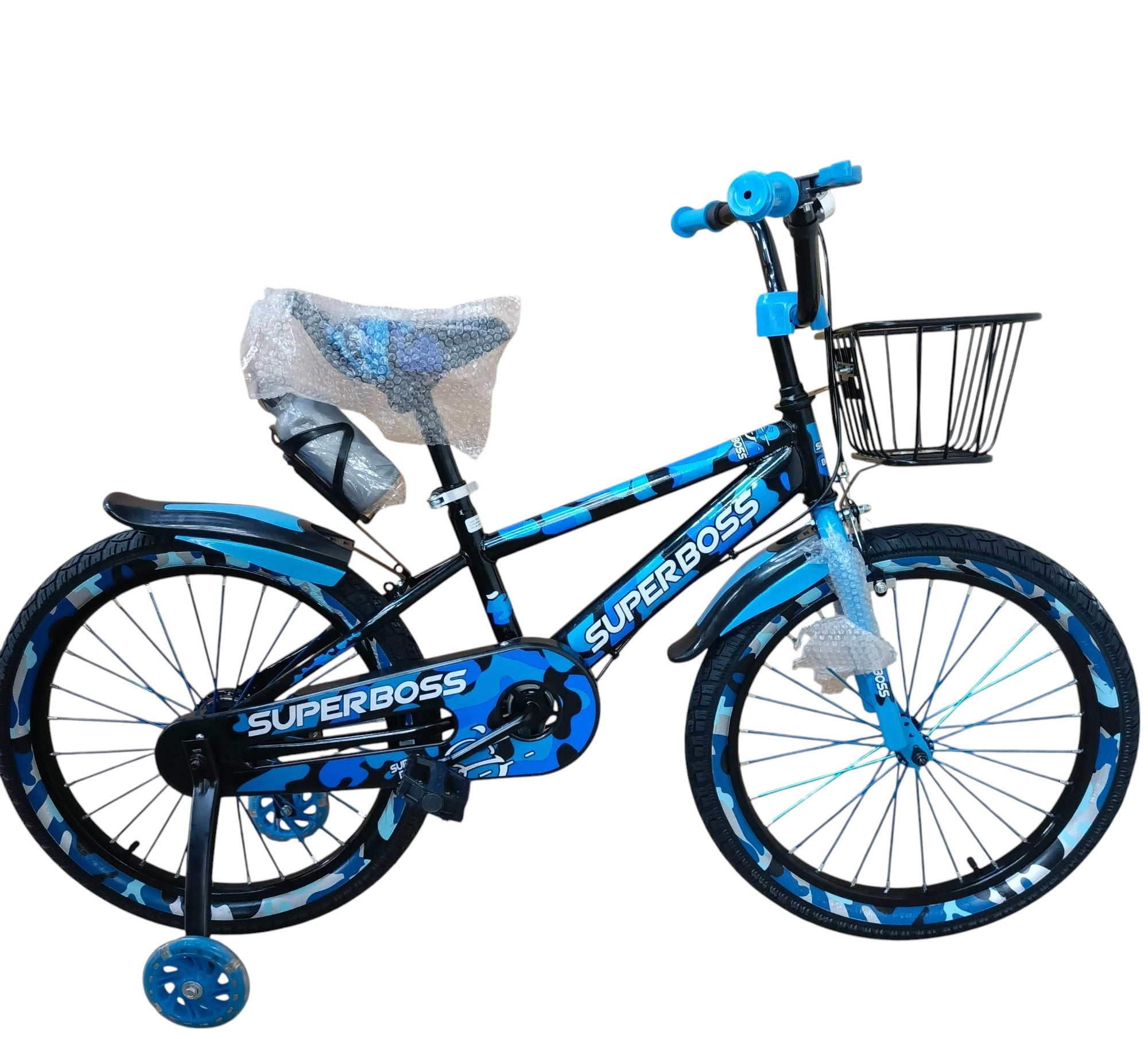Flowered Superboss Kid's Bicycles With Bottle holder  Size 20