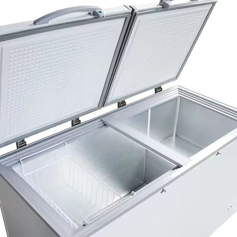 Premier 500L Double Door Chest Freezer