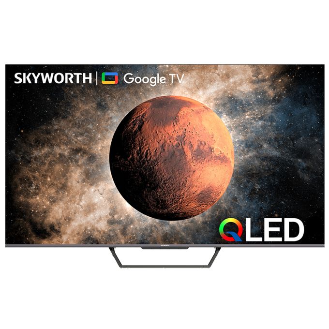 Skyworth 50Q6500G, 50-inches 4K QLED 2024 Frameless Google TV, Black