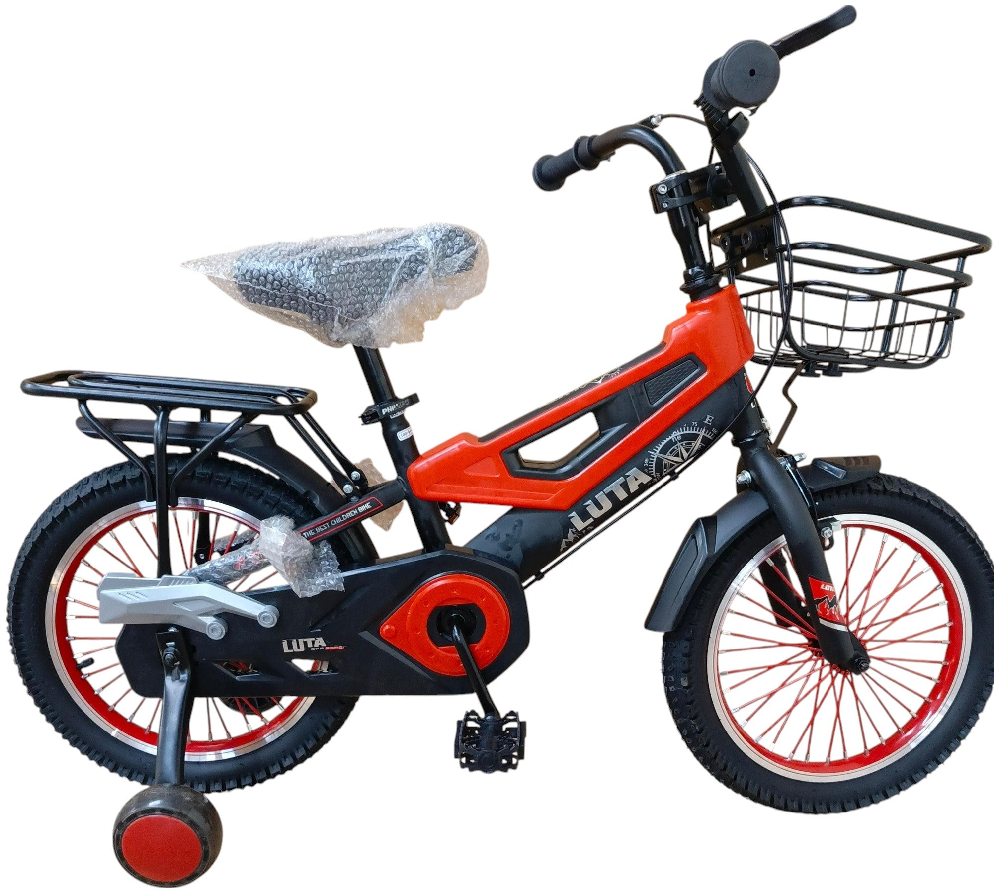 Luta bike size 16 with back seat