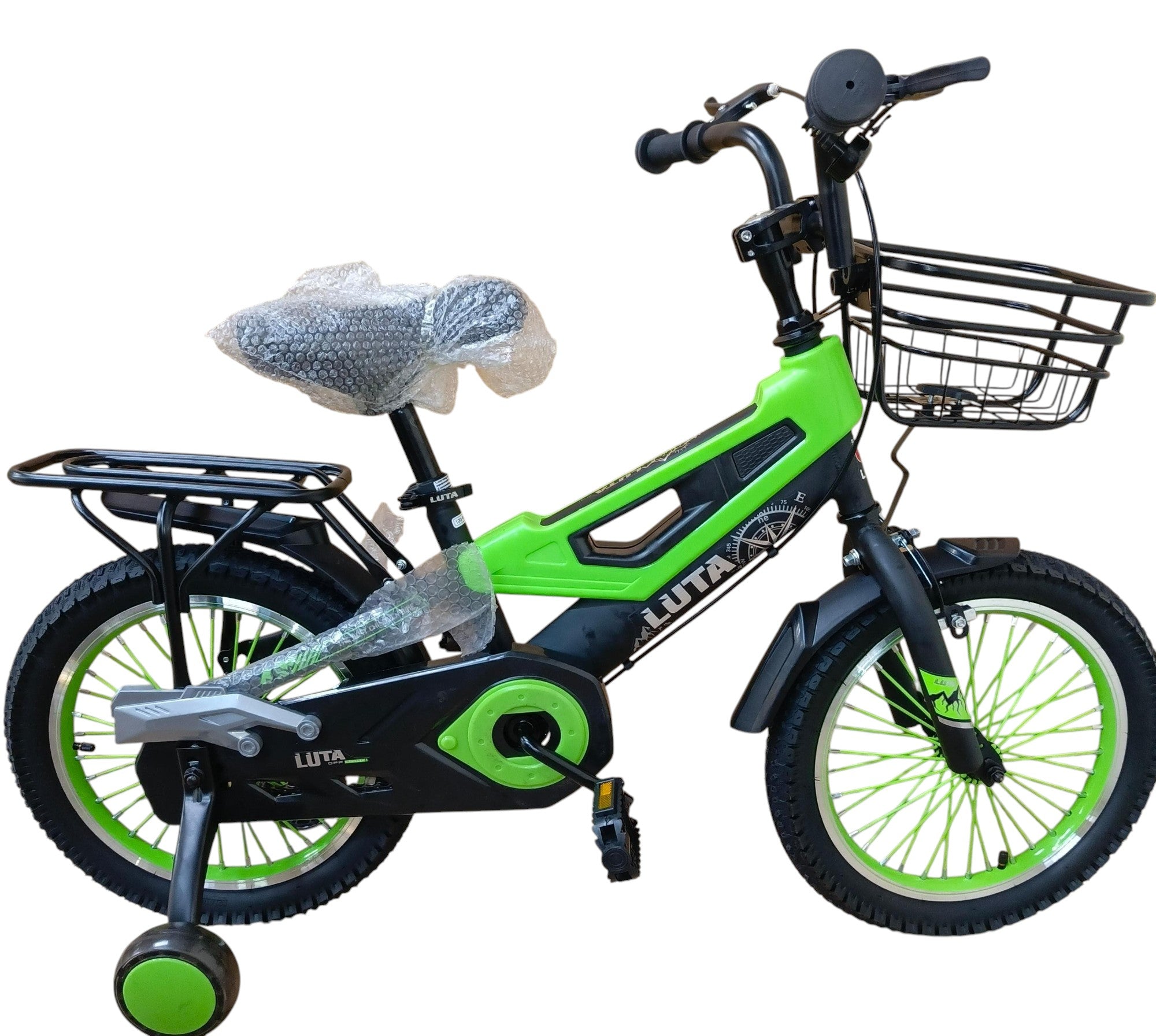 Luta bike size 16 with back seat